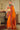 Jacquard Elegance On Orange Color Banarasi Silk Saree