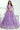 Net Fabric Lavender Color Sangeet Wear Lehenga Choli