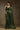 Green Party Wear Satin Chiffon Plain Saree