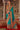 Cyan Art Silk Printed Function Wear Saree