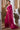 Beguiling Sequins Work On Magenta Color Fancy Fabric Saree