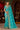 Art Silk Embroidered Border Work Cyan Wedding Wear Saree