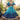 Chinon Fabric Cyan Color Excellent Readymade Lehenga