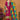 Fascinating Rani Color Chinon Silk Fabric Designer Suit With Multi Color Dupatta