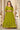 Radiant Green Color Georgette Fabric Sequins Embroidered Anarkali Suit