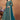 Teal Color Jacquard Fabric Function Wear Tempting Anaraklai Suit