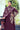 Chinon Fabric Wine Color Embroidered Winsome Palazzo Suit