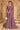 Lace Border Work Georgette Purple Designer Saree For Festive Wear