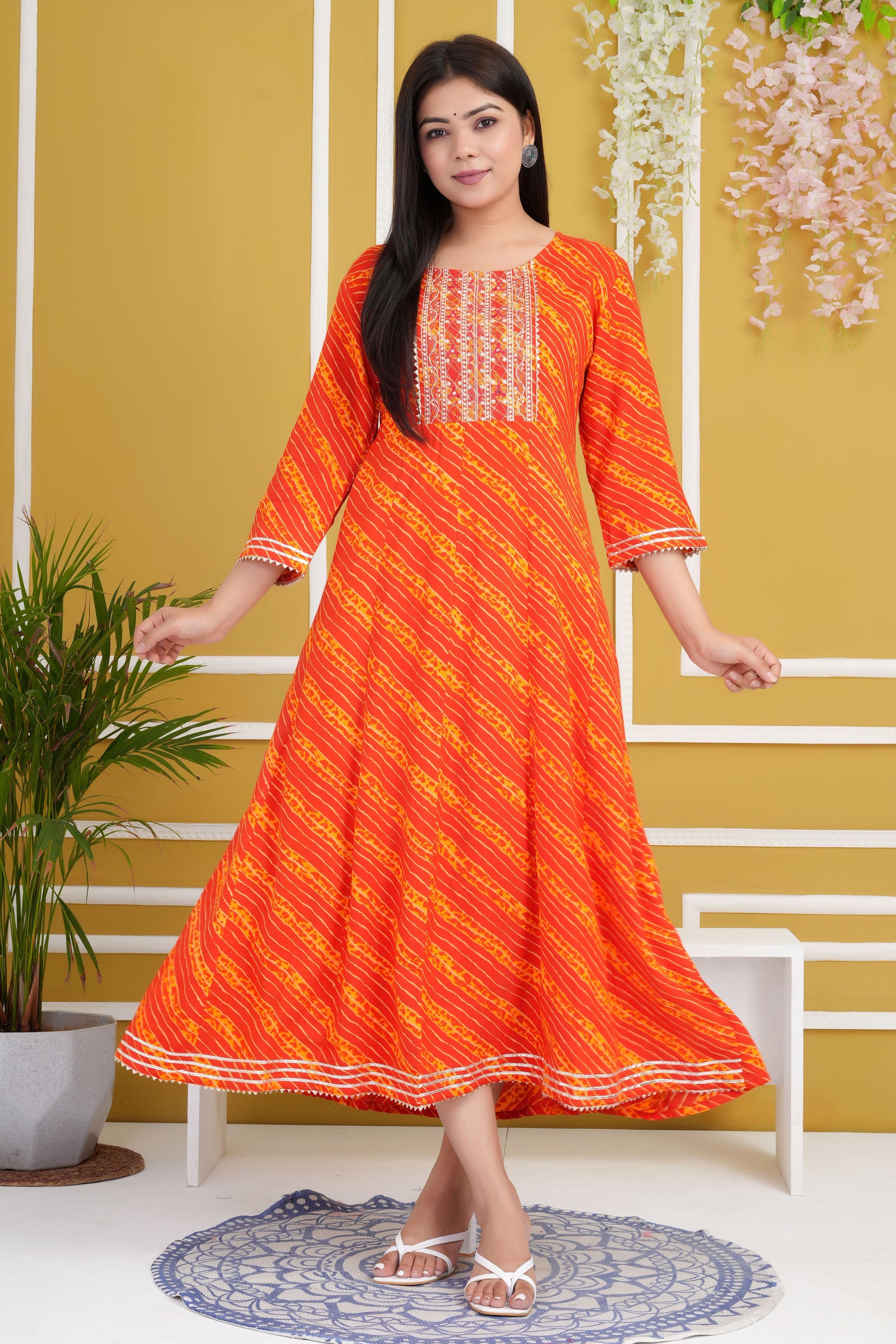 Tagged Orange Buy Kurtis Online USA Indian Kurta for Women Readymade Kurti Designs 2023