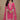 Classic Pink Color Palazzo Suit In Art Silk Fabric