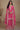 Classic Pink Color Palazzo Suit In Art Silk Fabric