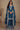 Art Silk Fabric Blue Color Beautiful Palazzo Suit