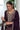 Fashionable Purple Color Embroidered Work Readymade Palazzo Suit