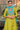 Chinon Fabric Yellow Color Beatific Readymade Dhoti Style Salwar Suit