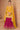 Trendy Chinon Fabric Rani Color Readymade Sharara Top Lehenga