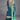 Printed Teal Color Fabulous Chinon Palazzo Suit
