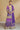 Chinon Fabric Purple Color Bandhani Printed Elegant Palazzo Suit