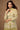 Chinon Fabric Olive Color Delicate Readymade Short Top With Palazzo