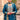 Chinon Fabric Teal Color Attractive Readymade Palazzo Suit