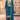 Chinon Fabric Teal Color Attractive Readymade Palazzo Suit