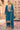 Chinon Fabric Teal Color Attractive Readymade Palazzo Suit