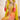 Orange Color Ombre Chinon Silk Beautiful Readymade Palazzo Suit