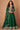 Dark Green Color Fashionable Long Gown With Dupatta In Silk Fabric