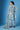 Crepe Silk Fabric Bewitching Co-Ord Sets In Blue Color