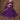 Elegant Purple Natural Crepe Pure Bandhej Lehenga Choli With Fancy Silk Dupatta