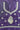 Purple Silk Sangeet Function Heavy Embroidered Lehenga Choli
