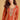 Rust Embroidered Chinon Silk Readymade Palazzo Suit