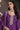 Attractive Purple Chinon Embroidered Readymade Palazzo Suit
