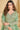 Sea Green Embroidered Georgette Readymade Palazzo Dress