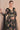 Digital Printed Black Color Fashionable Fancy Fabric Readymade Gown With Dupatta