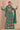 Fancy Fabric Magnificent Readymade Digital Printed Gown With Dupatta In Green Color