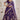 Heavy Sequins Embroidery Luxury Purple Sangeet Wear Lehenga Choli