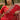 Royal Red Gota Patti Bandhej Georgette Saree