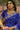 Blue Elegance Bandhej Saree