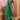 Royal Green Gota Patti Georgette Bandhej Saree