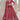 Deep Magenta Pure Silk Heavy Embroidered Bridal Lehenga Choli