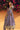 Printed Chinon Silk Lavender Floor Touch Readymade Gown With Dupatta Set