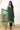 Dark Green Embroidered Organza Readymade Suit