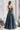 Dark Green Digital Floral Print Organza Skirt With Corset Top