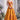 Designer Floral Print Organza Yellow Skirt With Corset Top