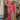 Fancy Fabric Traditional Rani Floral Printed Saree