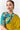 Lace Work Organza Silk Green Designer Saree