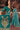 Lace Border Work Organza Cyan Designer Saree