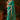 Ethnic Teal Viscose Festive Wear Saree With Silk Blouse