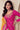 Magenta Embroidered Chinon Palazzo Salwar Kameez
