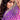 Embroidered Purple Fancy Chinon Palazzo Dress